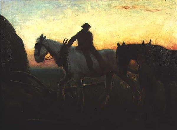 Hjemover av George Clausen