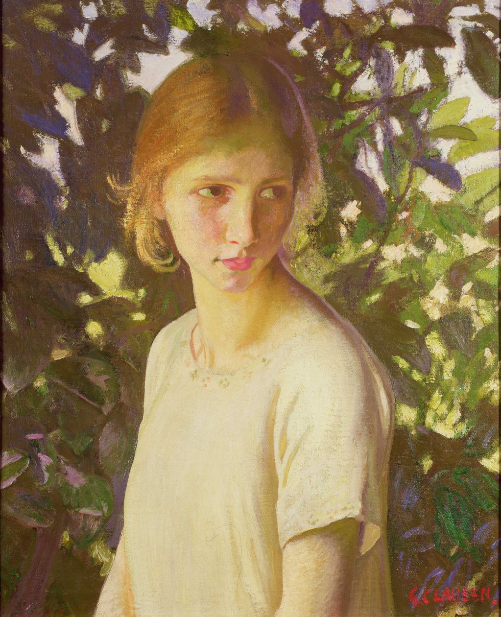 Lille Kitty av George Clausen