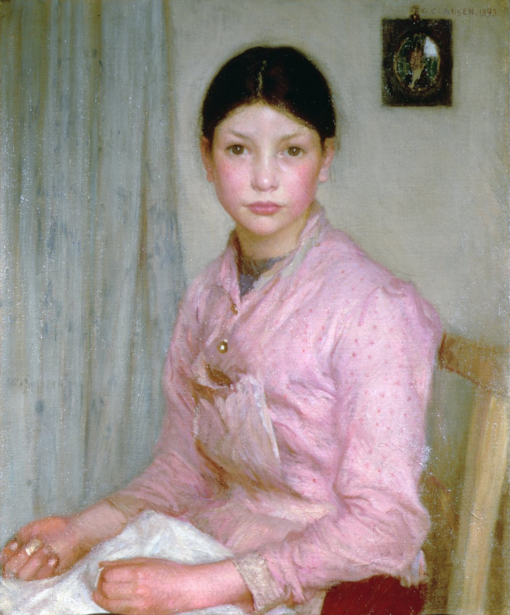 Lille Kitty av George Clausen