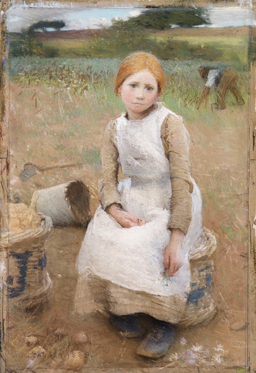 Lille Rose av George Clausen
