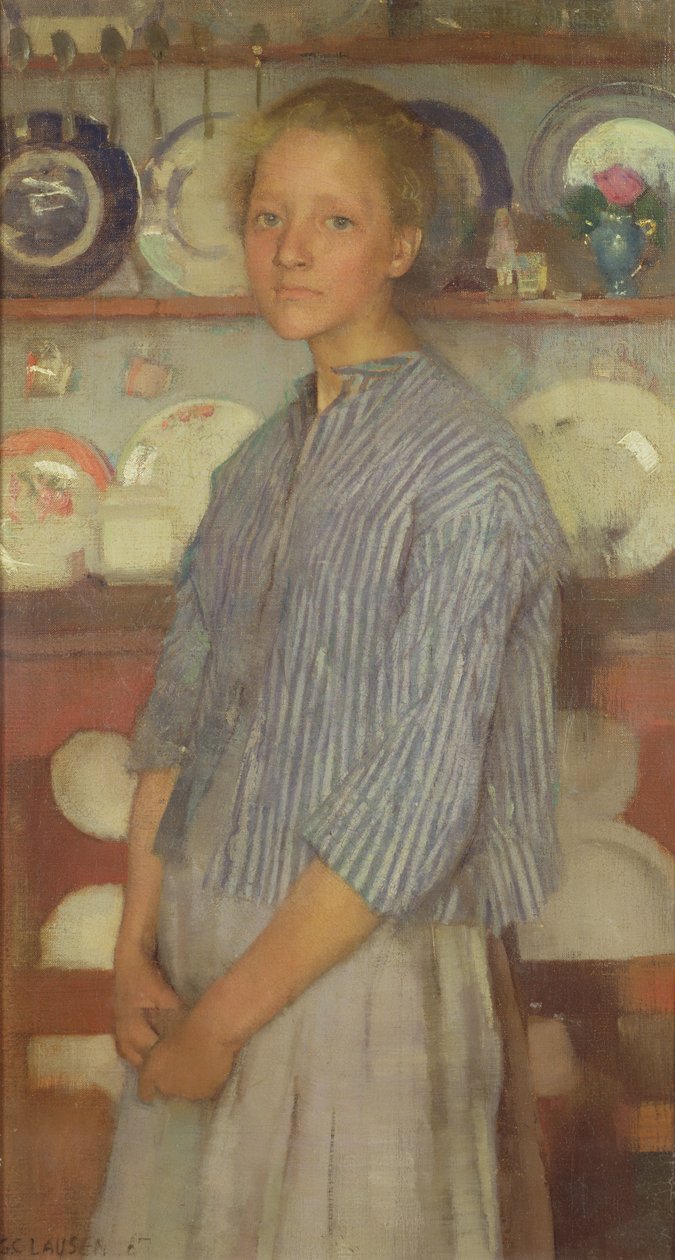 Bonde i Normandie av George Clausen