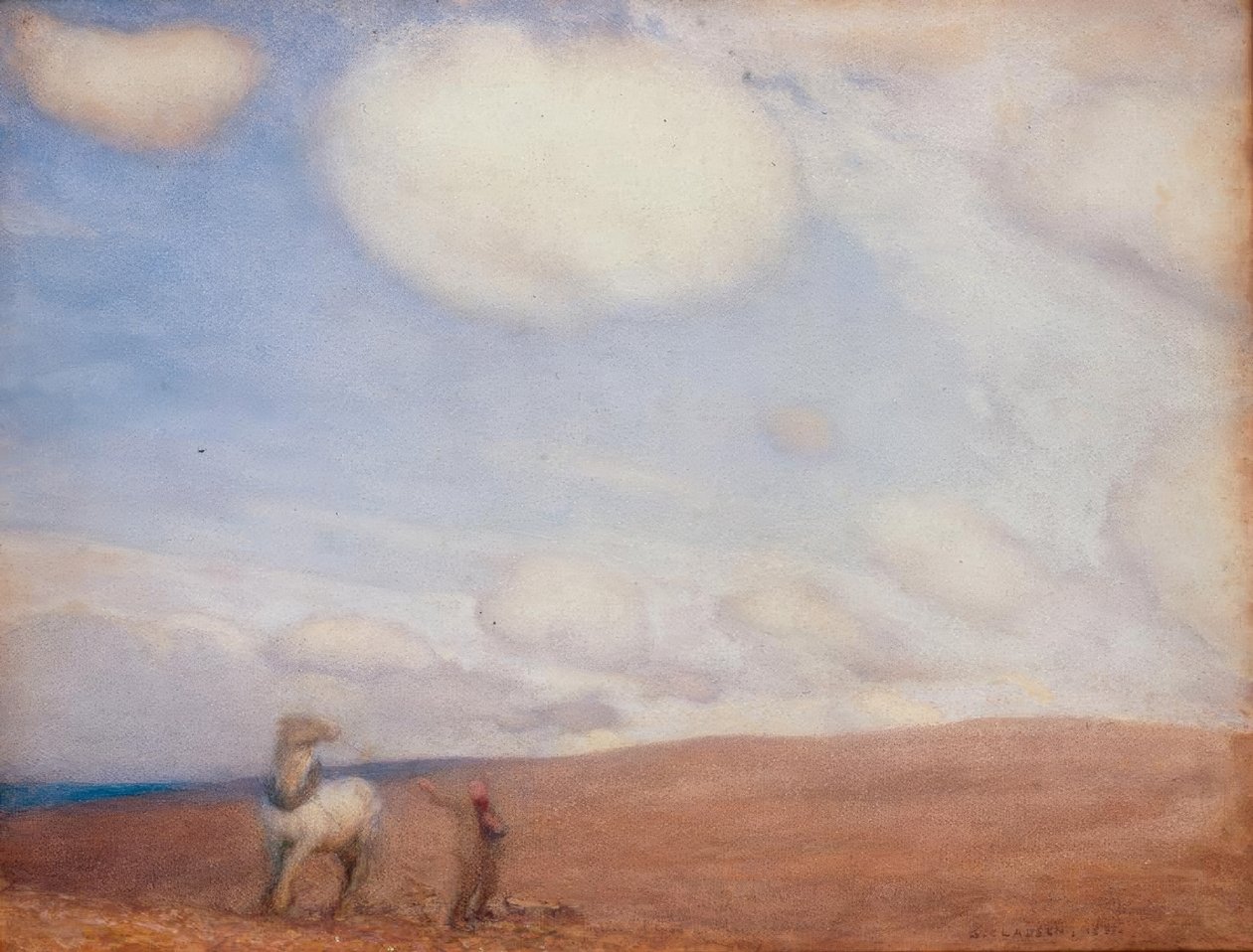 Pløying på Downs av George Clausen