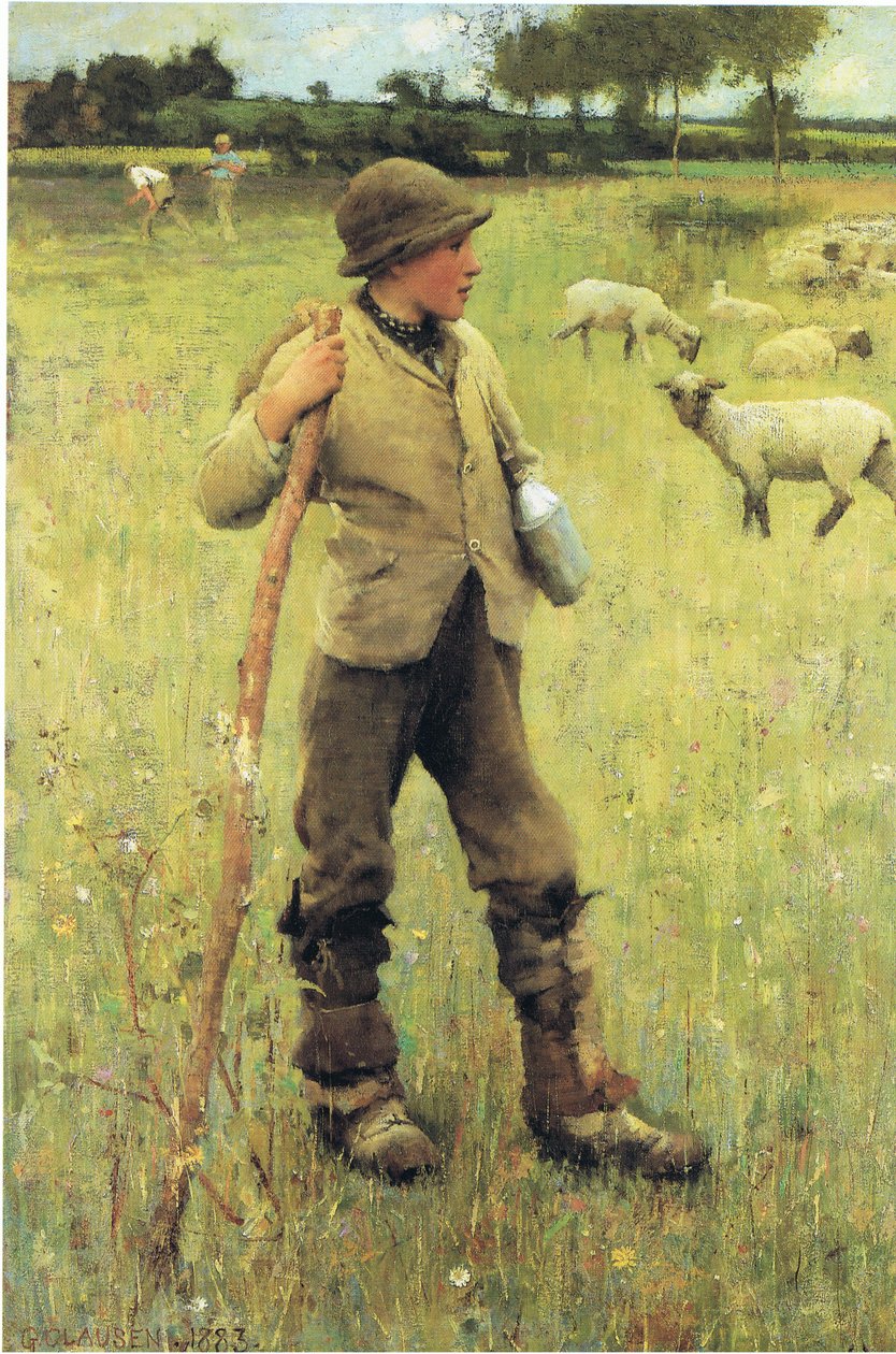 Gjetergutten av George Clausen