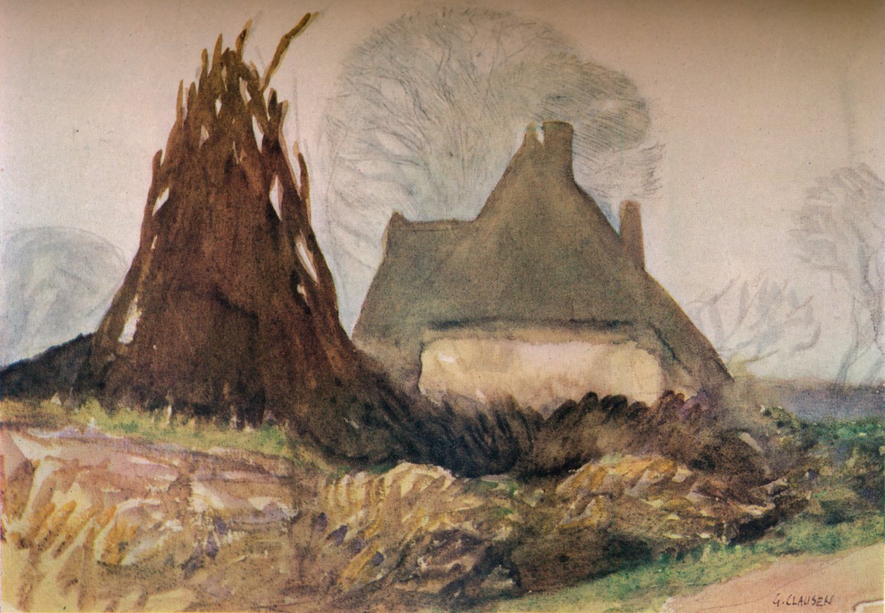 Woodmans Cottage, 1900-tallet 1931 av George Clausen