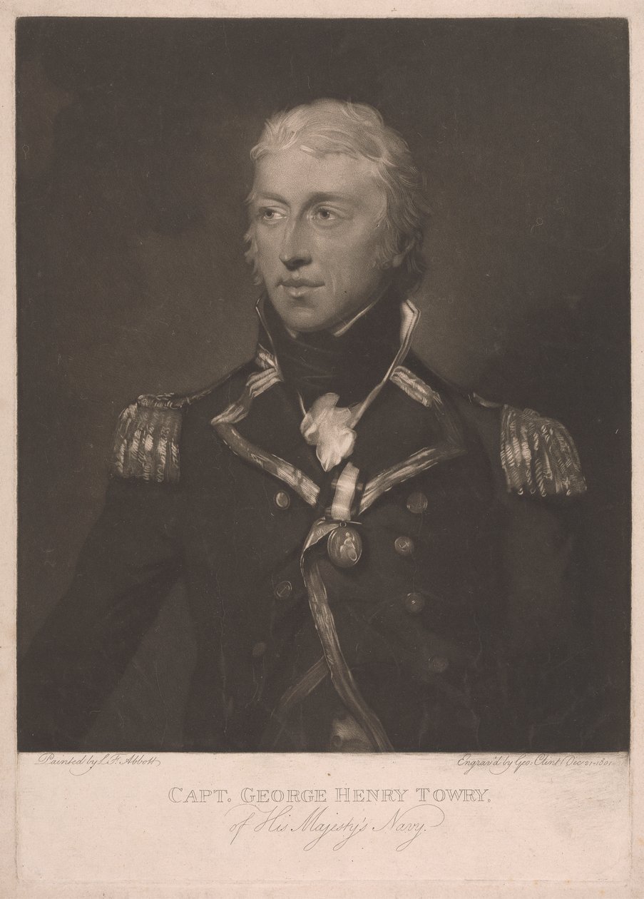 Kaptein George Henry Towry av George Clint