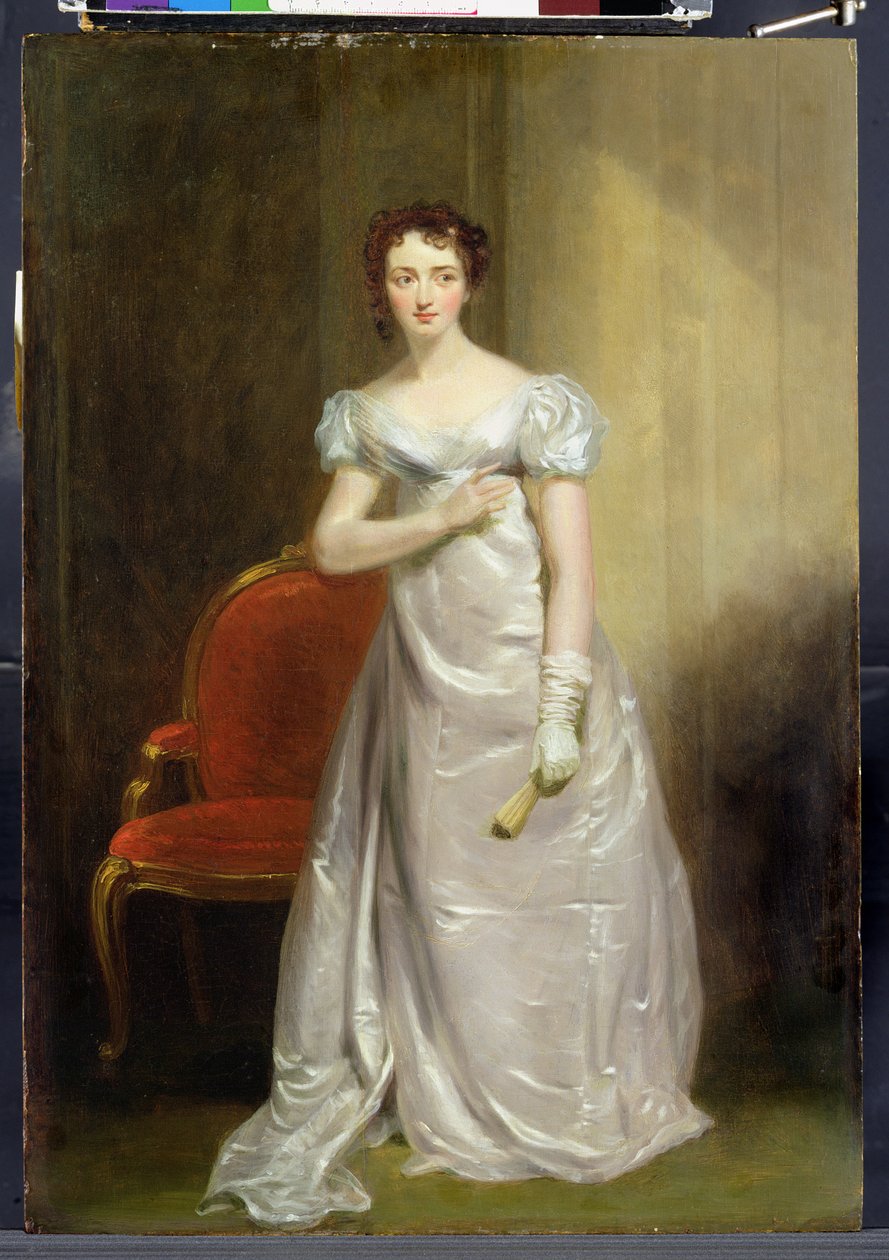 Harriet Smithson (1800-54) som frøken Dorillon, ca. 1822 av George Clint