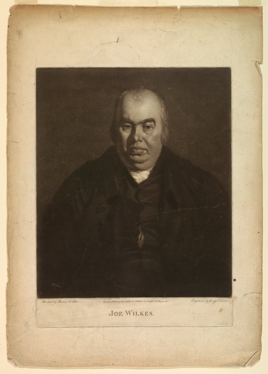 Portrett av Joe Wilkes av George Clint