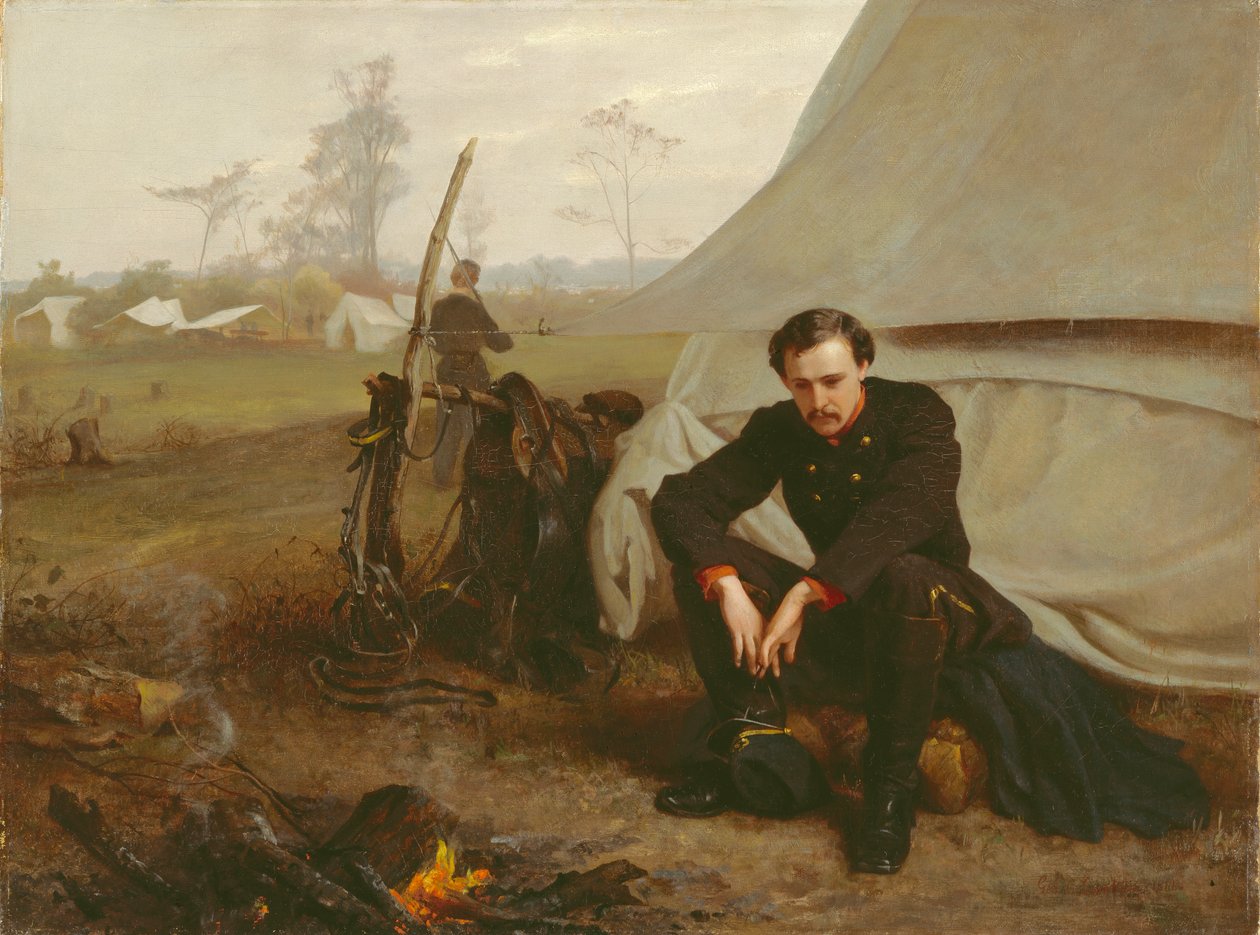Ved fronten, 1866 av George Cochran Lambdin