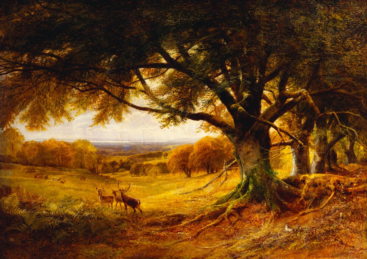 Spithead, Uppark, Sussex, 1868 av George Cole