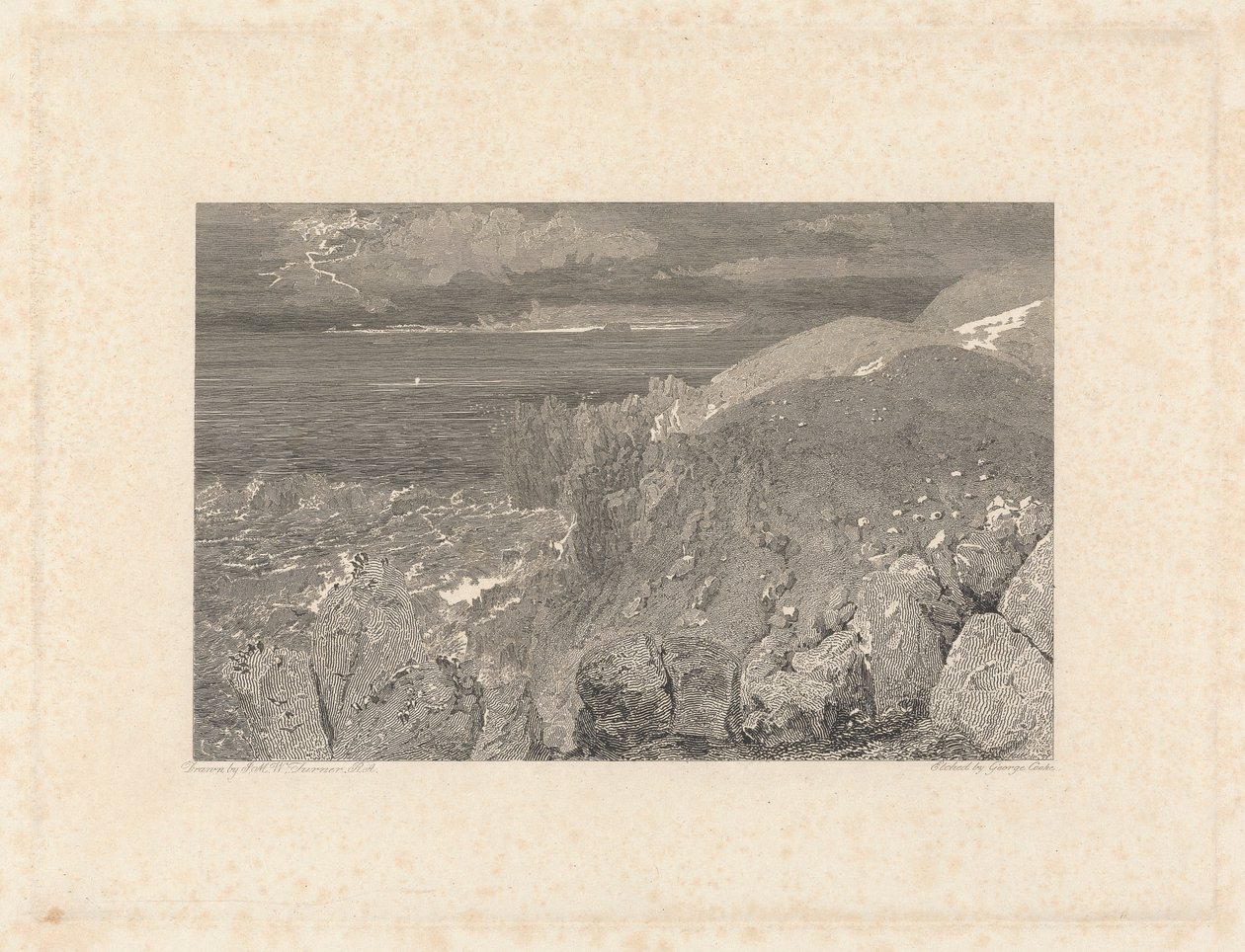 Land's End, Cornwall av George Cooke