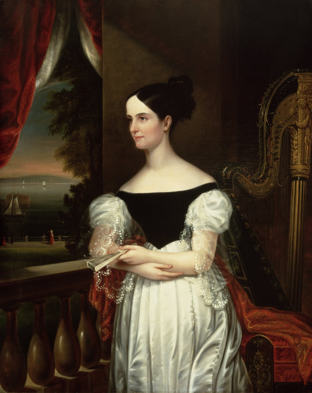 Fru Robert Donaldson (Susan Jane Gaston) 1832 av George Cooke