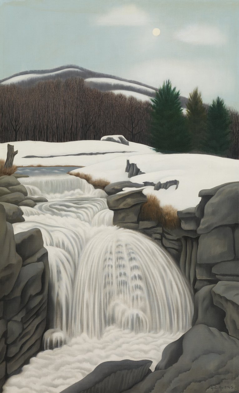 Bekken i fjellene av George Copeland Ault