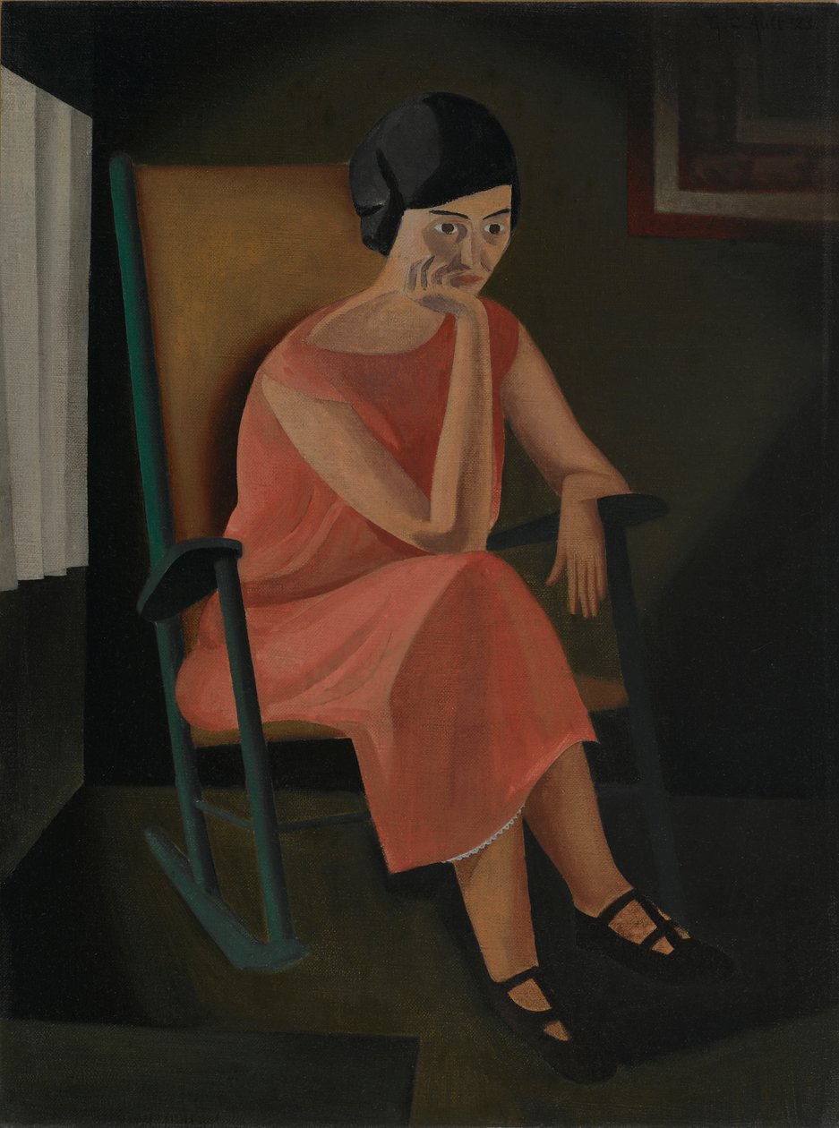 Frøken Whiting av George Copeland Ault