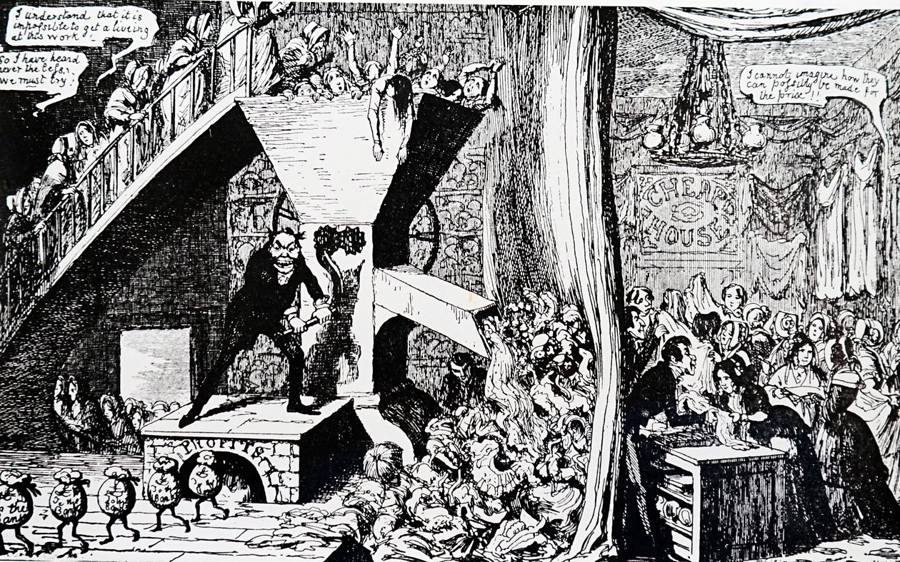 En svett arbeider av George Cruikshank