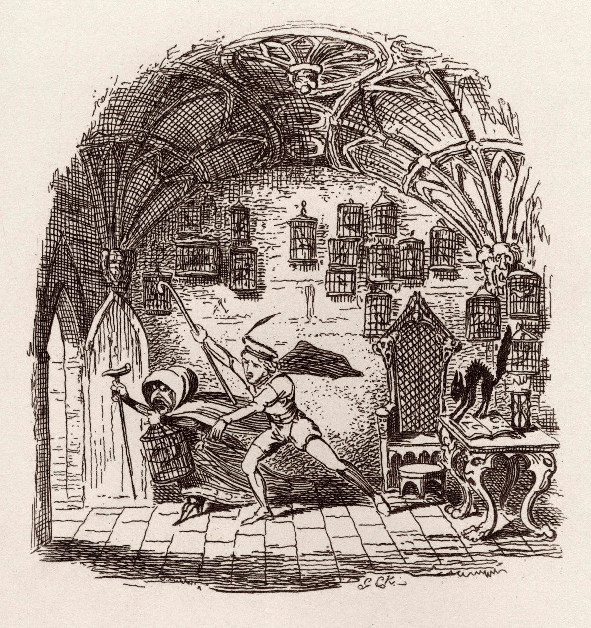 Brødrene Grimm Barne- og av George Cruikshank
