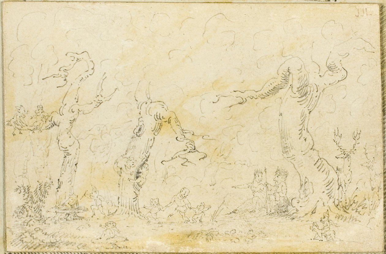 Komisk scene III av George Cruikshank