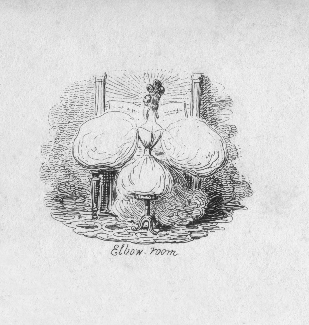 Albuerom, 1829 av George Cruikshank