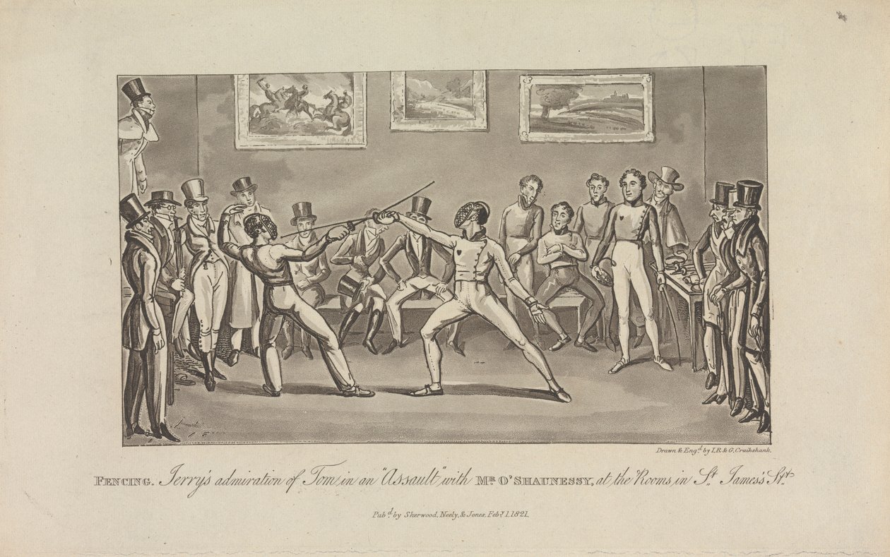 Fekting av George Cruikshank