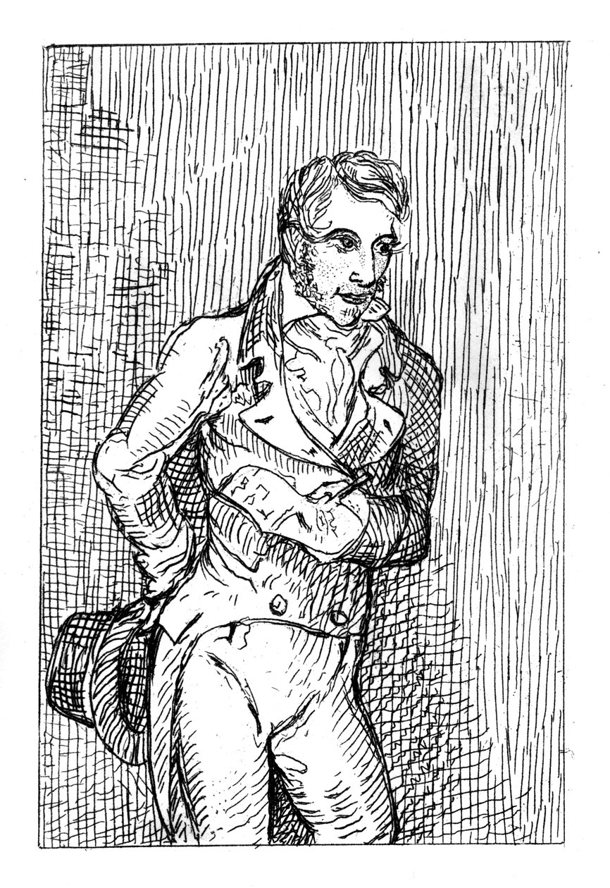 George Cruikshank 1792-1878, engelsk karikaturtegner og bokillustratør, 1811. av George Cruikshank