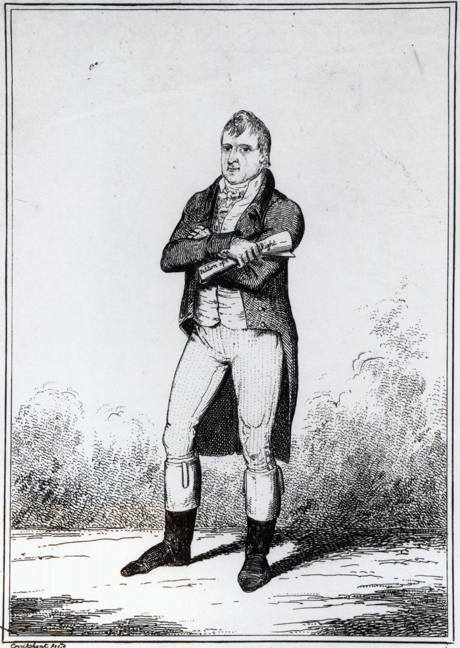 Henry Hunt Esquire (1773-1835) 1816 av George Cruikshank
