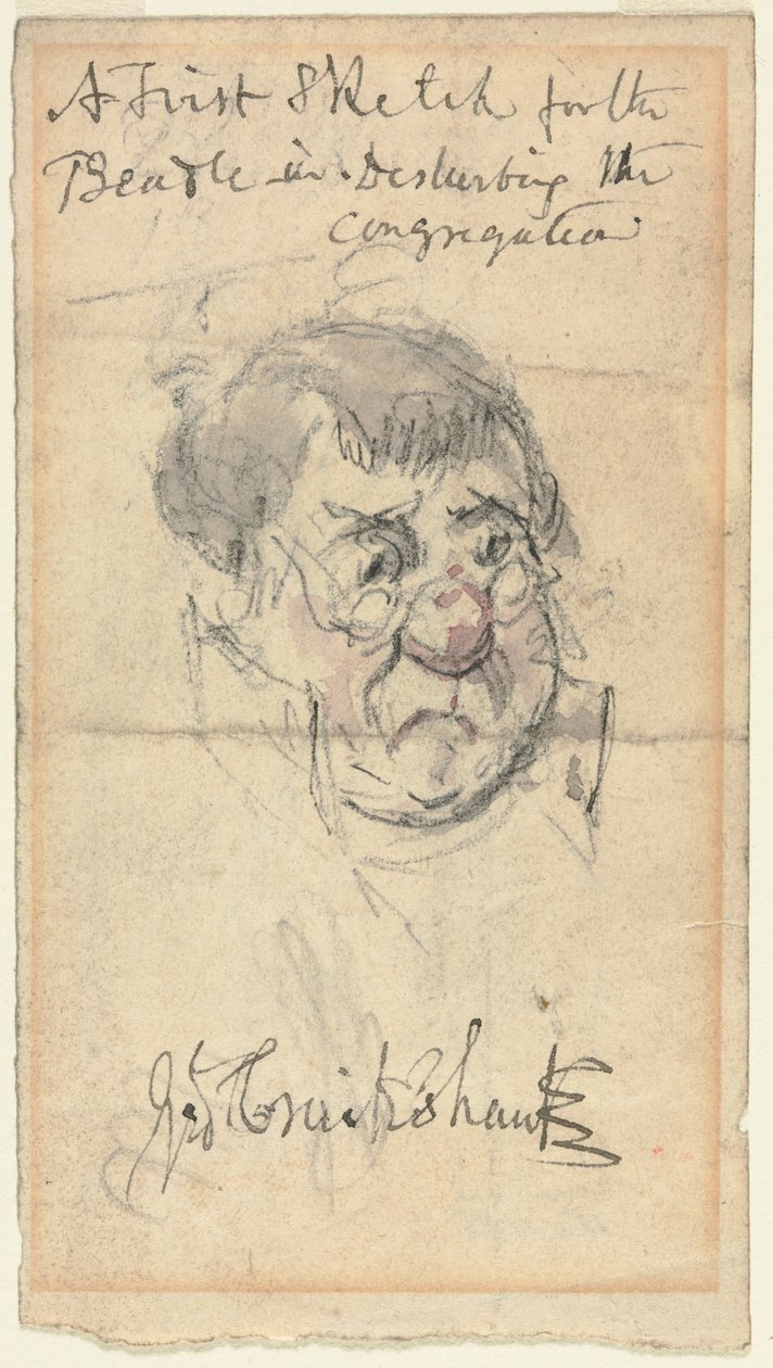 The Beadle. av George Cruikshank