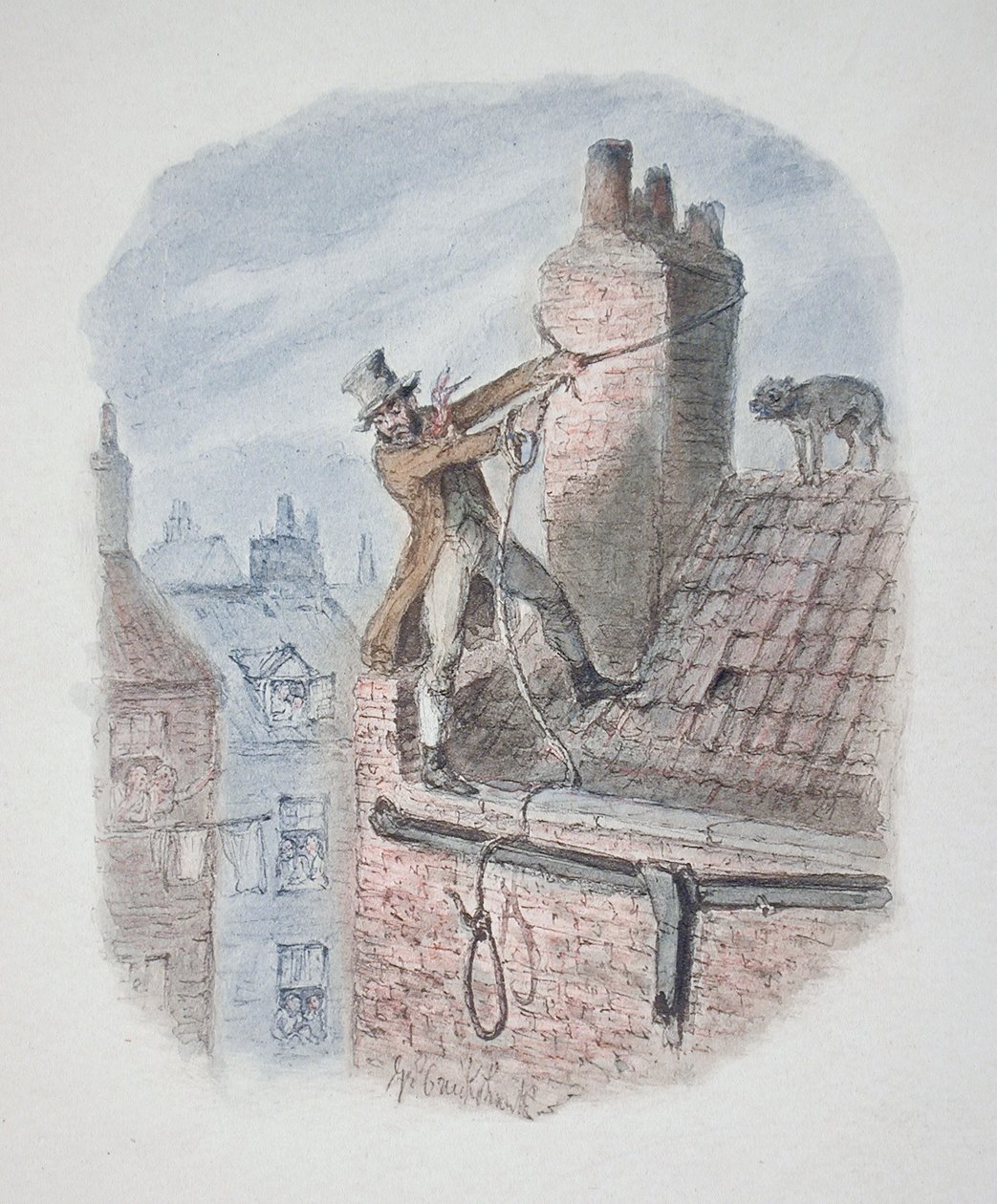 Den siste sjansen av George Cruikshank