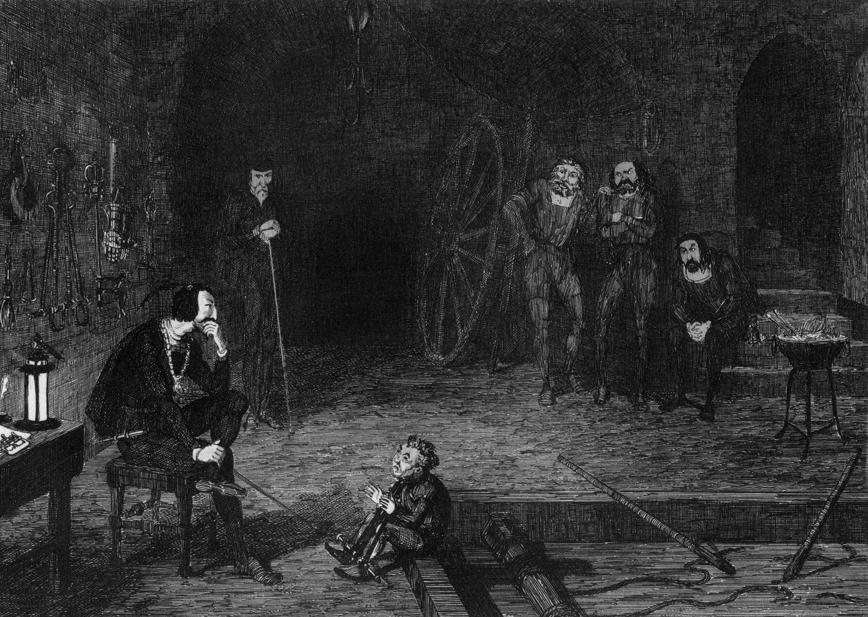 Xit giftet seg med åtseledatteren, 1840 av George Cruikshank