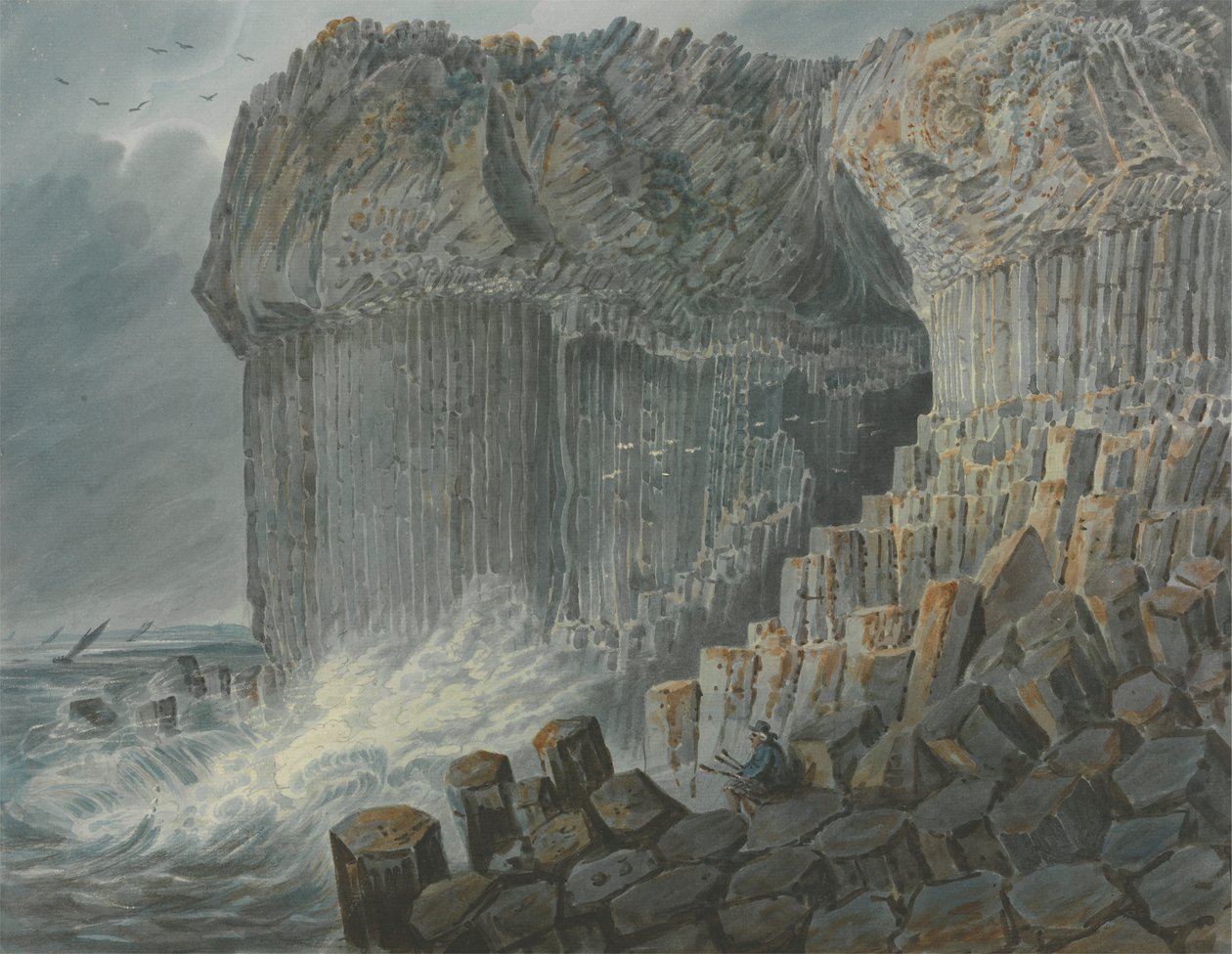 Fingals hule, Staffa av George Cuitt