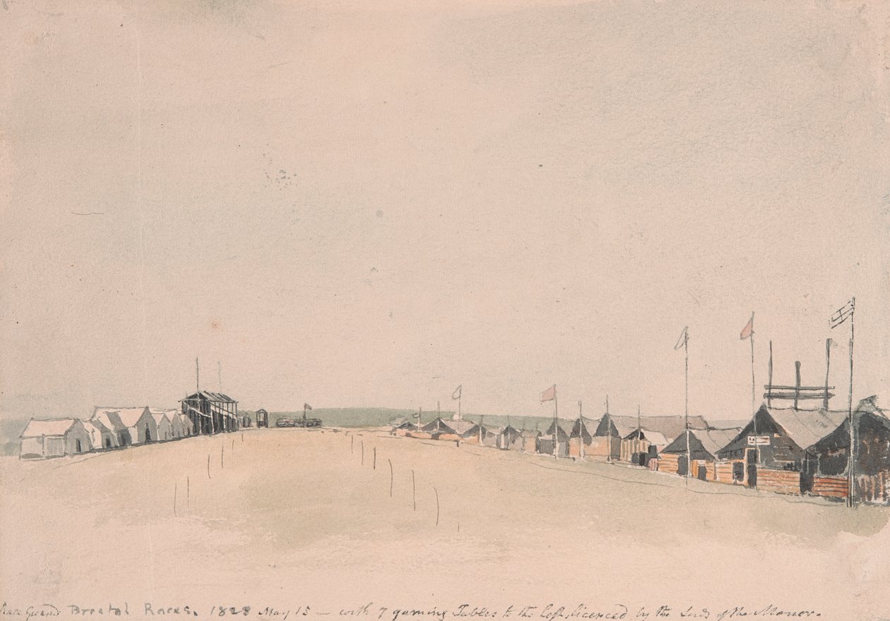 Race Course i Bristol av George Cumberland