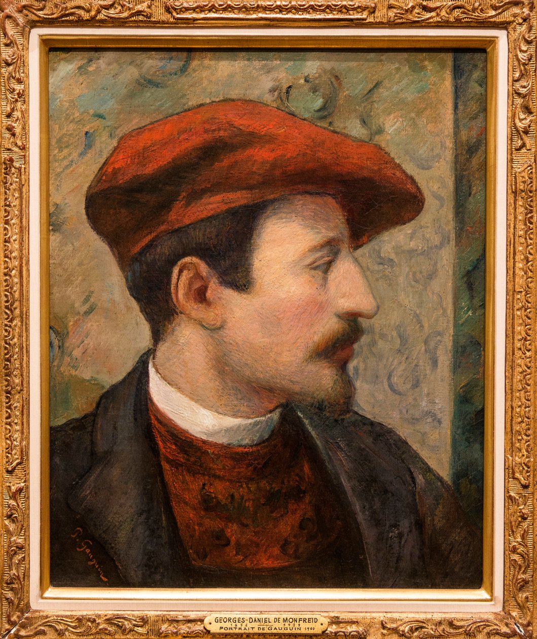 Portrett av Paul Gauguin (1848-1903) av George Daniel de Monfreid (1856-1929) - Museum of Fine Arts ~ St. Petersburg, Florida, USA av George Daniel de Monfreid