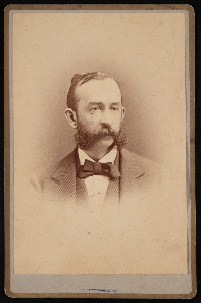 Portrett av Daniel Coit Gilman 1831-1908, cirka 1875. av George Daniels Morse