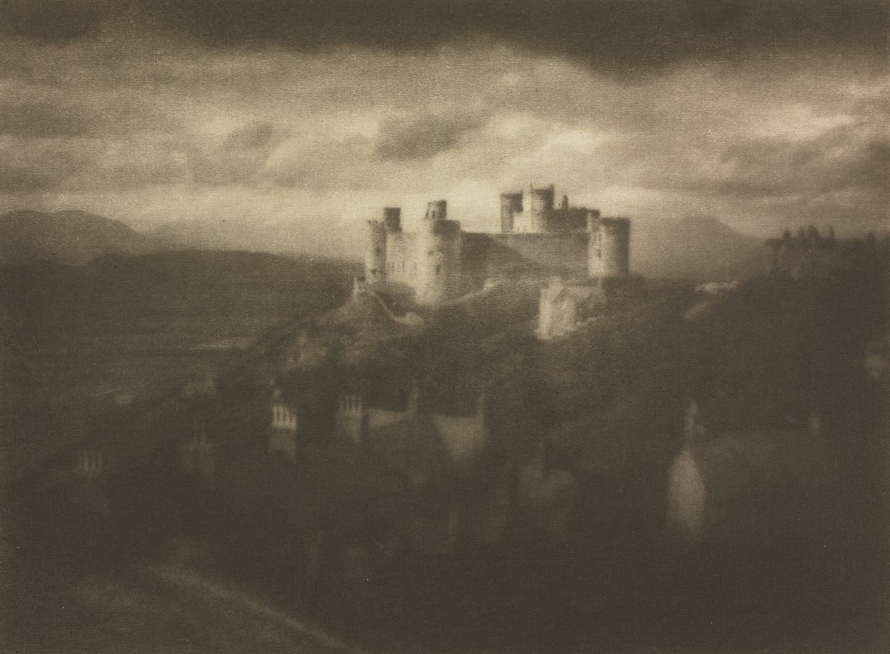 Kameraarbeid: Harlech Castle av George Davison