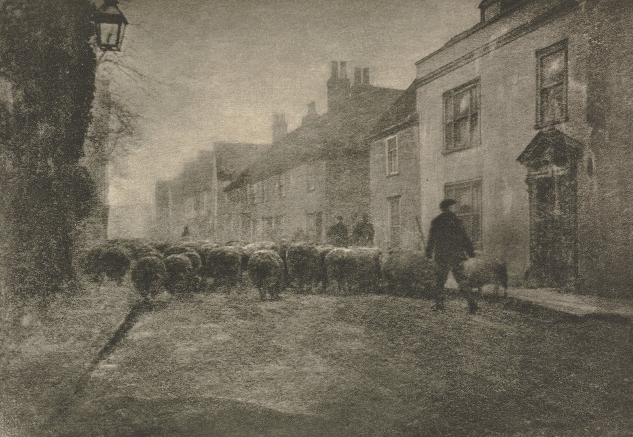 Kameraarbeid: I en landsby under South Downs av George Davison
