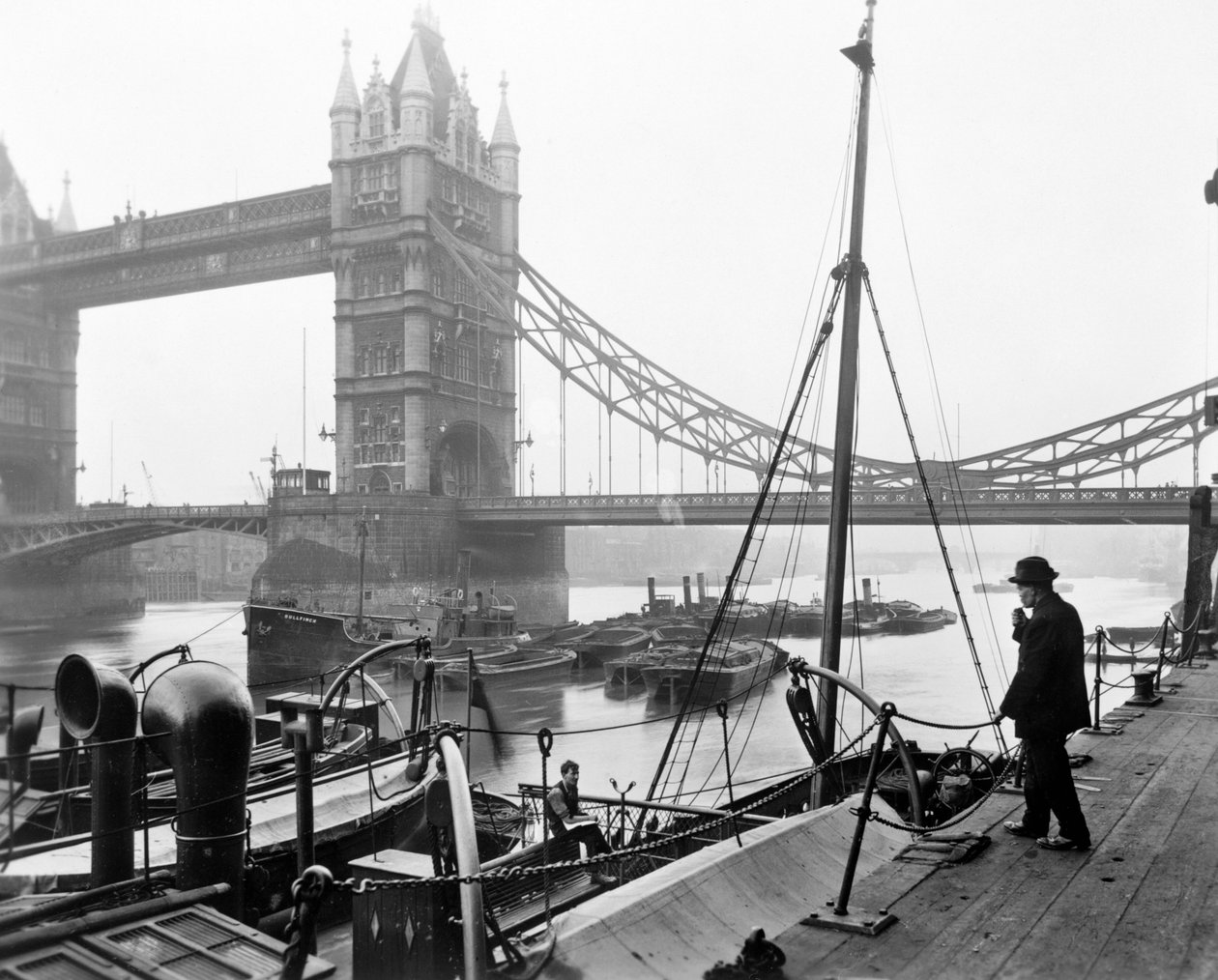 Tower Bridge, Stepney, Tower Hamlets, London av George Davison Reid