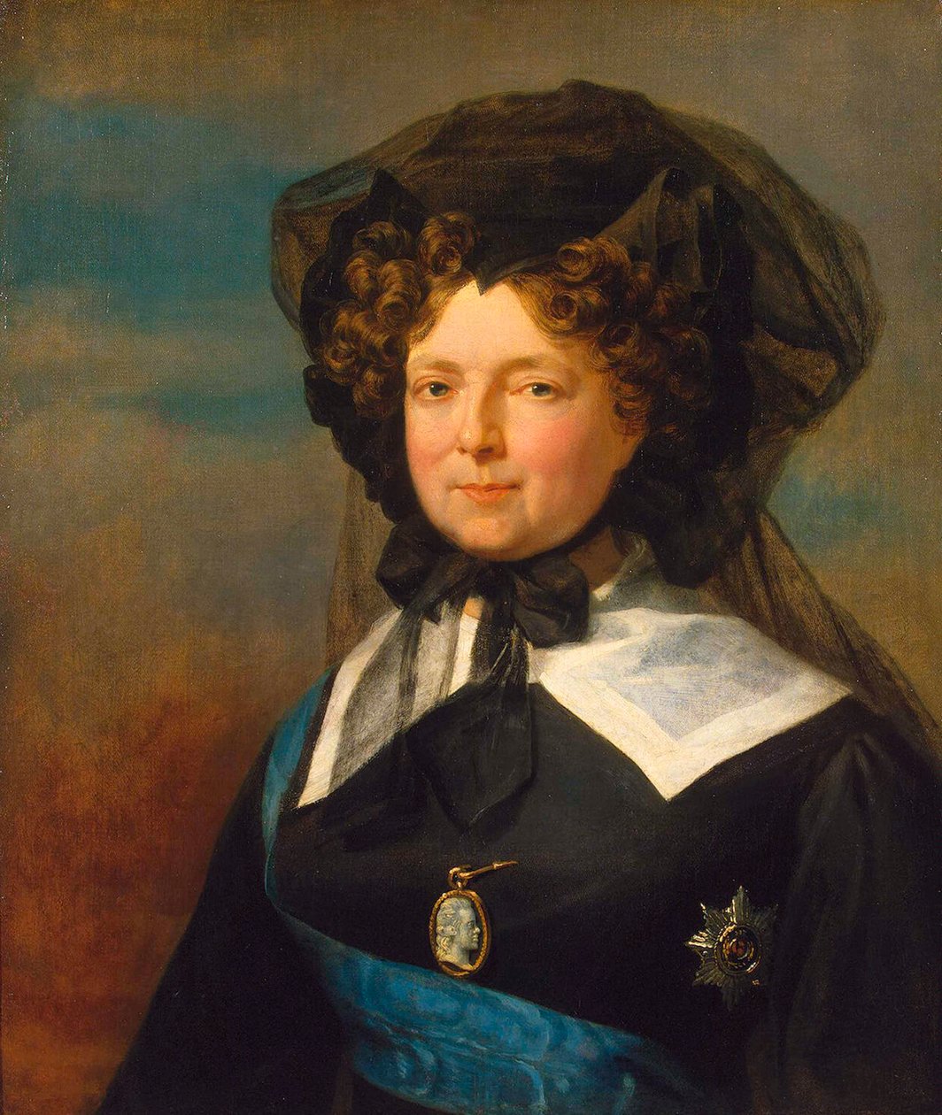 Keiserinne Maria Feodorovna av Russland, 1820-årene. av George Dawe