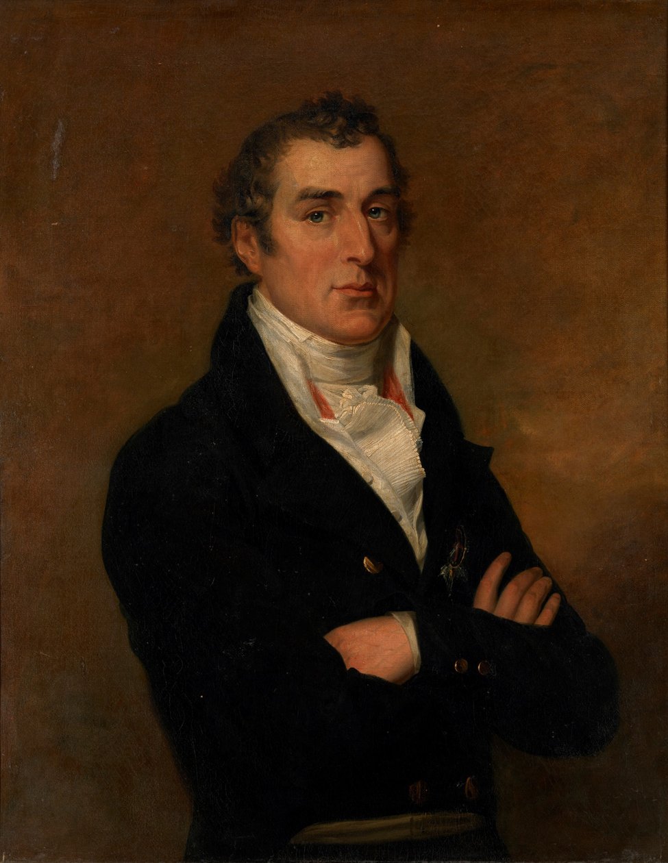 Portrett av Arthur Wellesley 1769-1852, 1. hertug av Wellington av George Dawe