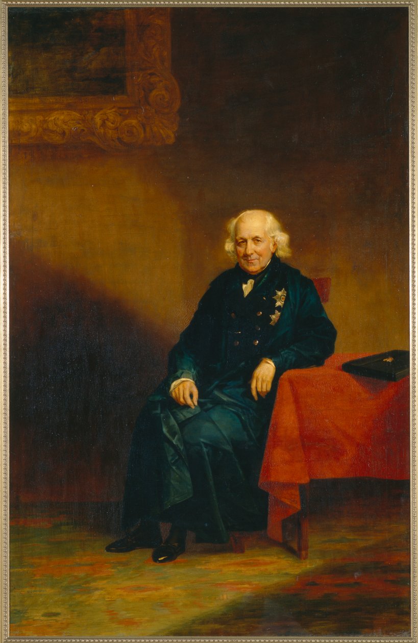 Portrett av grev Nikolay Semyonovich Mordvinov 1754-1845 av George Dawe