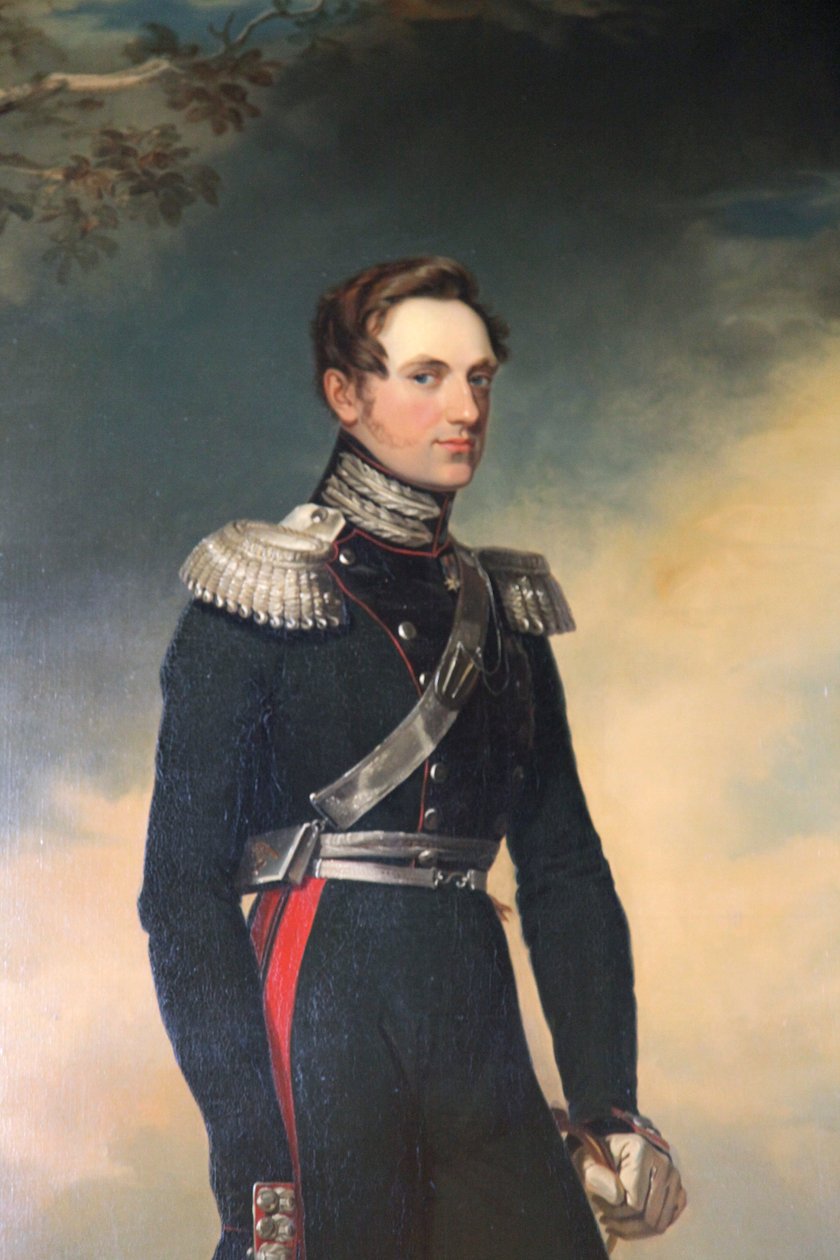 'Portrett av storhertugen Nicholas Pavlovich', 1820-årene av George Dawe