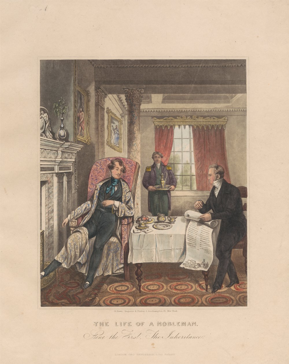 Sett med ni: (1) The Life of a Nobleman av George Dawe