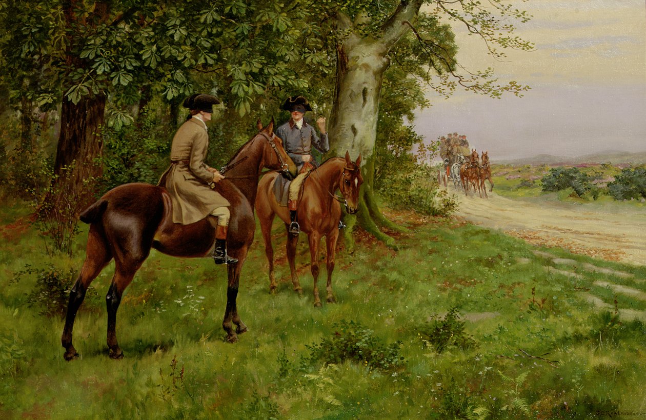The Highwaymen av George Derville Rowlandson