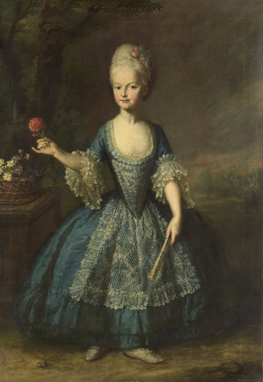 Portrett av frøken Kappler av George Desmarées