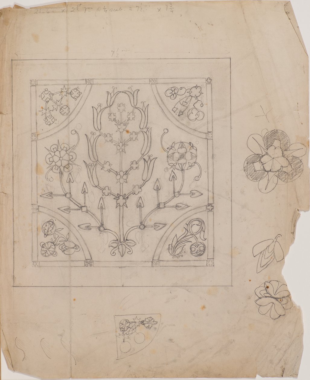 Broderidesign av George Dutch Davidson