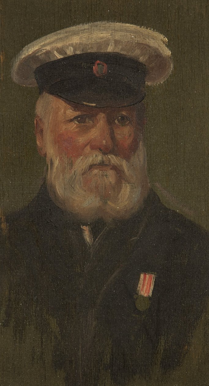 Portrett av C. Clothier, 6., ca. 1920 (olje på panel) av George Edmund Butler