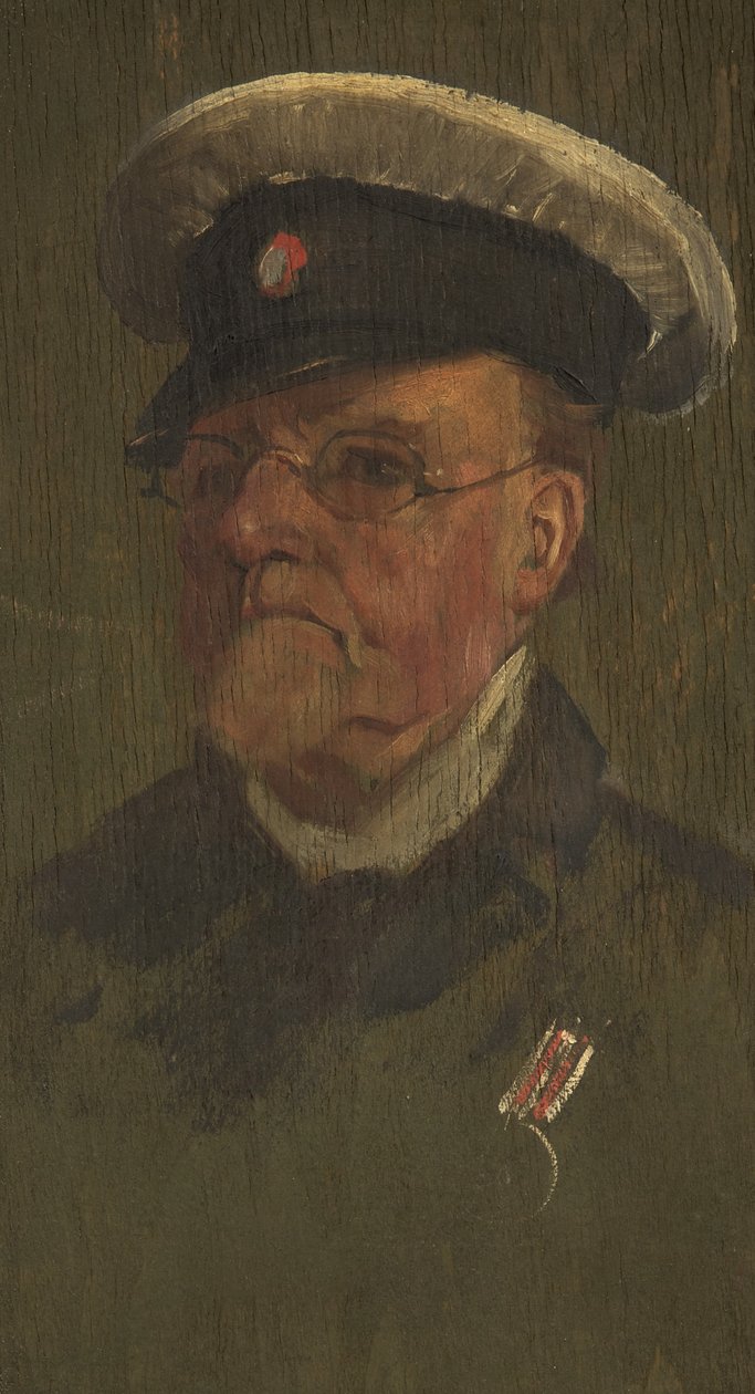 Portrett av G. Leadbetter, 38., ca. 1920 (olje på panel) av George Edmund Butler