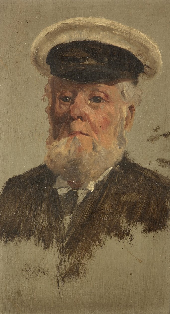 Portrett av G. Singleton, 6., ca. 1920 (olje på panel) av George Edmund Butler