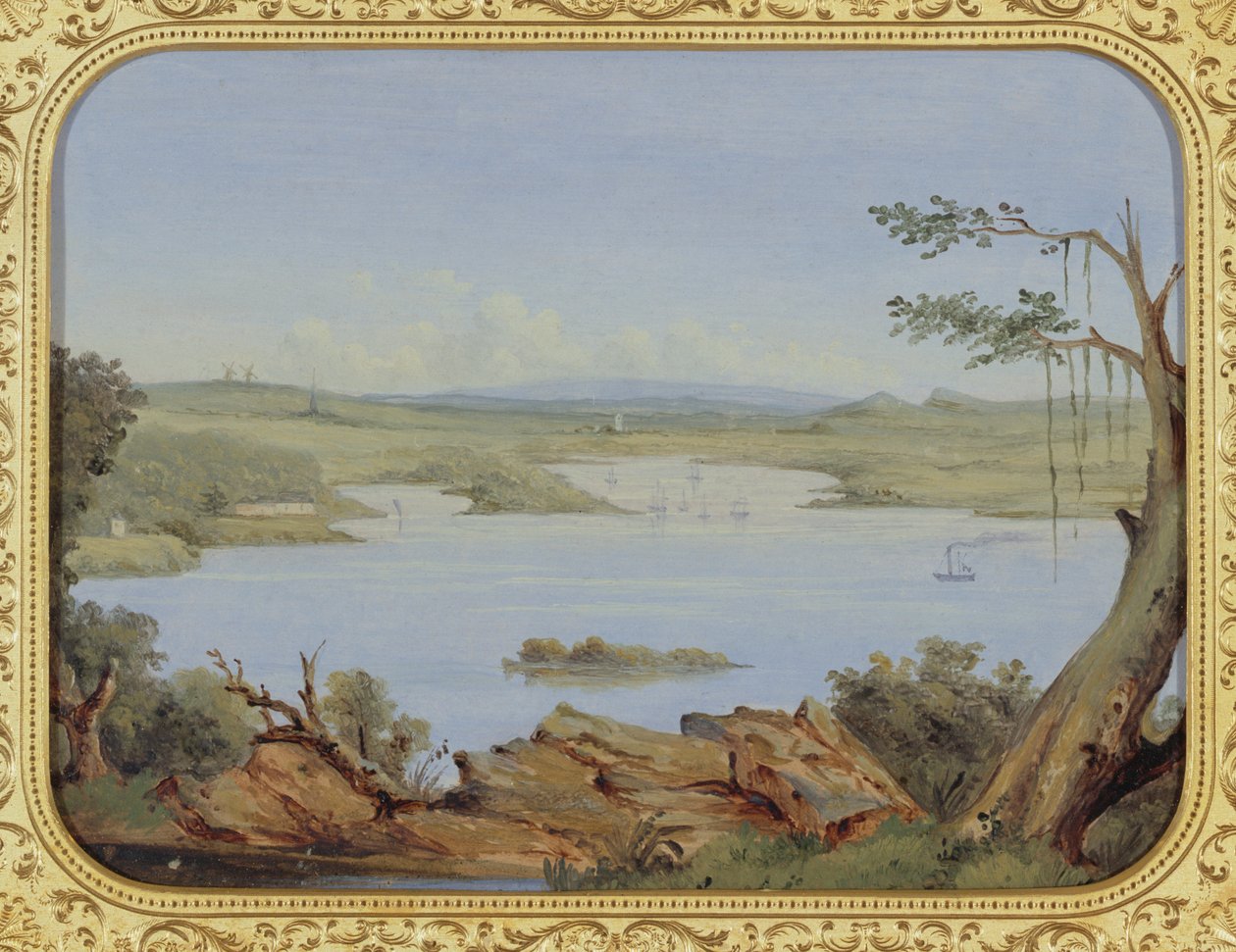 Sydney, på North Shore, 1800-tallet av George Edward Peacock