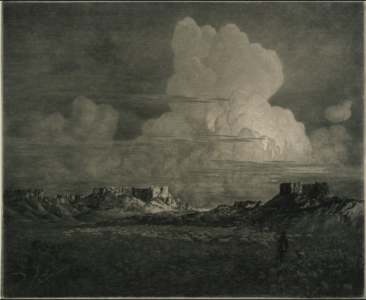 Kveld i Navajo-land av George Elbert Burr
