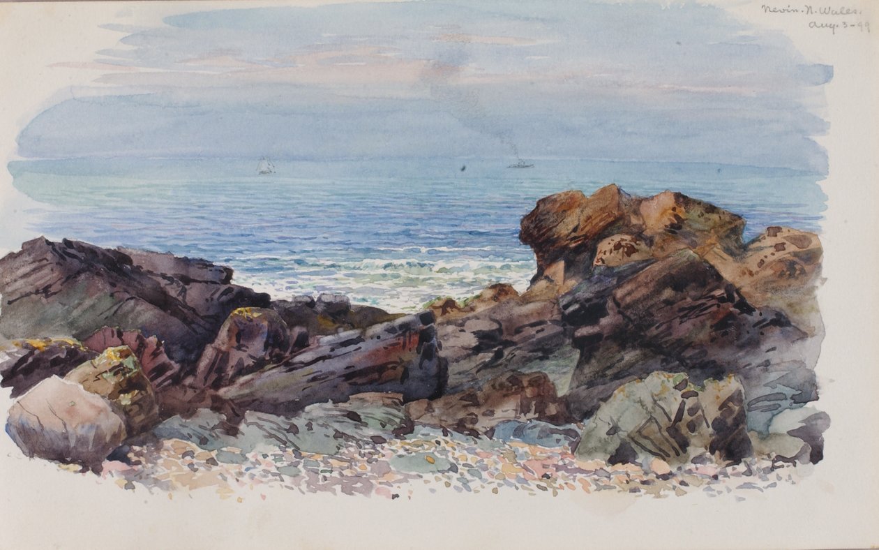 Nevin, Nord-Wales, 1899. av George Elbert Burr