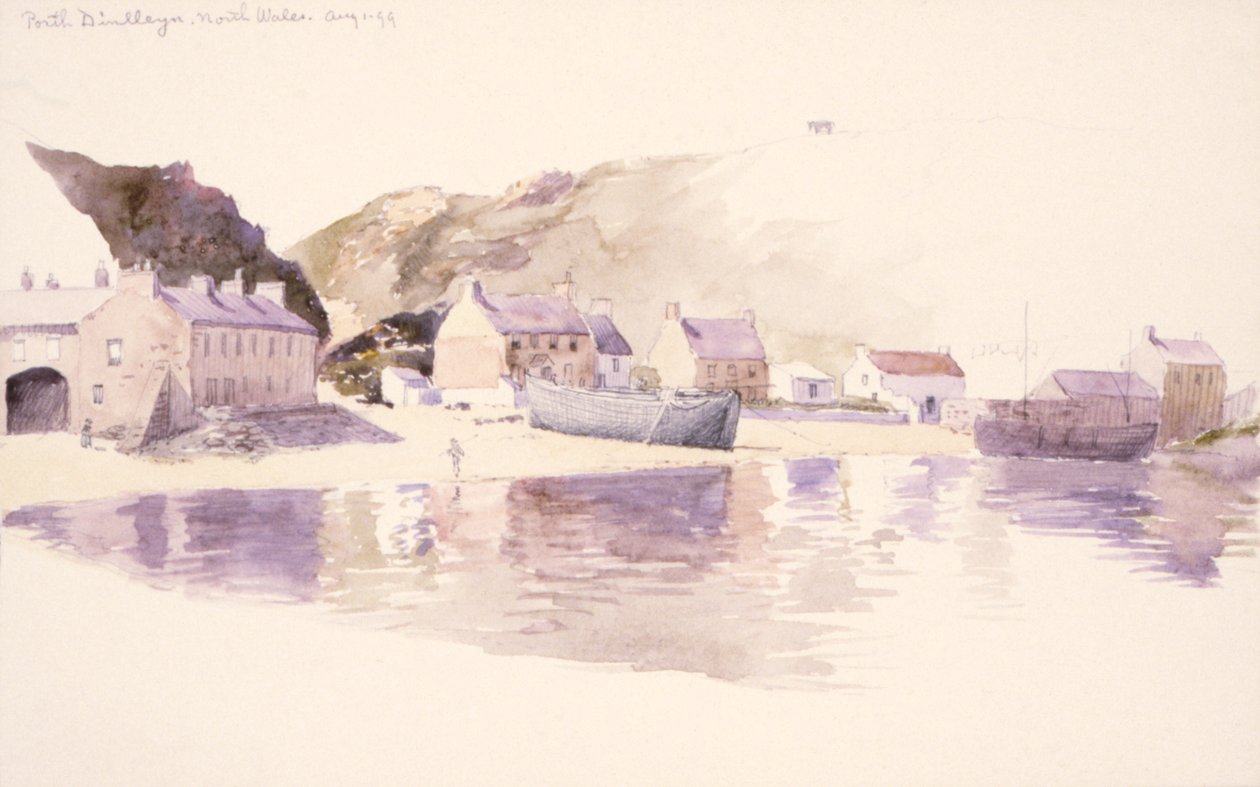 Porth Dinlleyn, Nord-Wales, 1899. av George Elbert Burr