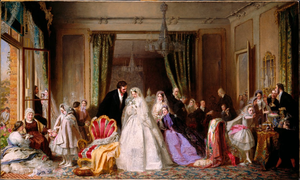 Bytter hjem, 1862 av George Elgar Hicks